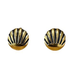 Vintage Gold & Black Cufflinks
